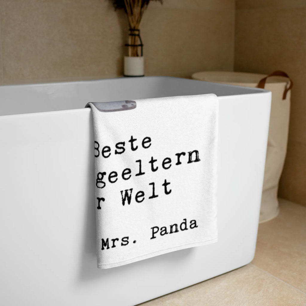 XL bath towel panda Best foster parents in the world extra large swim towel, oversized towel, luxury bath sheet, XL bath towel, spa towel, large beach towel, for, thank you, gift, giving, birthday, birthday present, gift idea, souvenir, make you happy, gift tip, daddy, mom, parents, mommy, family, dad, foster child, parents couple, foster parents, mom and dad, adoption