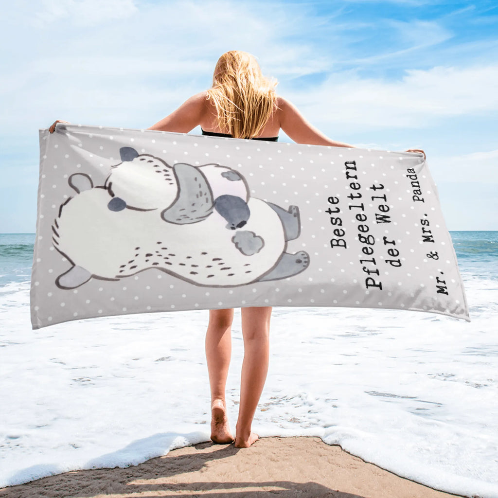 XL bath towel panda Best foster parents in the world extra large swim towel, oversized towel, luxury bath sheet, XL bath towel, spa towel, large beach towel, for, thank you, gift, giving, birthday, birthday present, gift idea, souvenir, make you happy, gift tip, daddy, mom, parents, mommy, family, dad, foster child, parents couple, foster parents, mom and dad, adoption