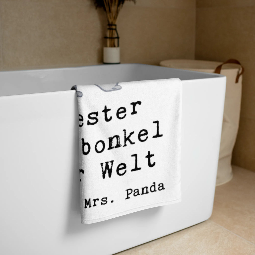 XL bath towel panda Best half uncle in the world large beach towel, luxury bath sheet, spa towel, oversized towel, extra large swim towel, XL bath towel, for, thank you, gift, giving, birthday, birthday present, gift idea, souvenir, make you happy, gift tip, half-uncle, family, step-uncle, step-sibling, best uncle, step, trifle, Uncle