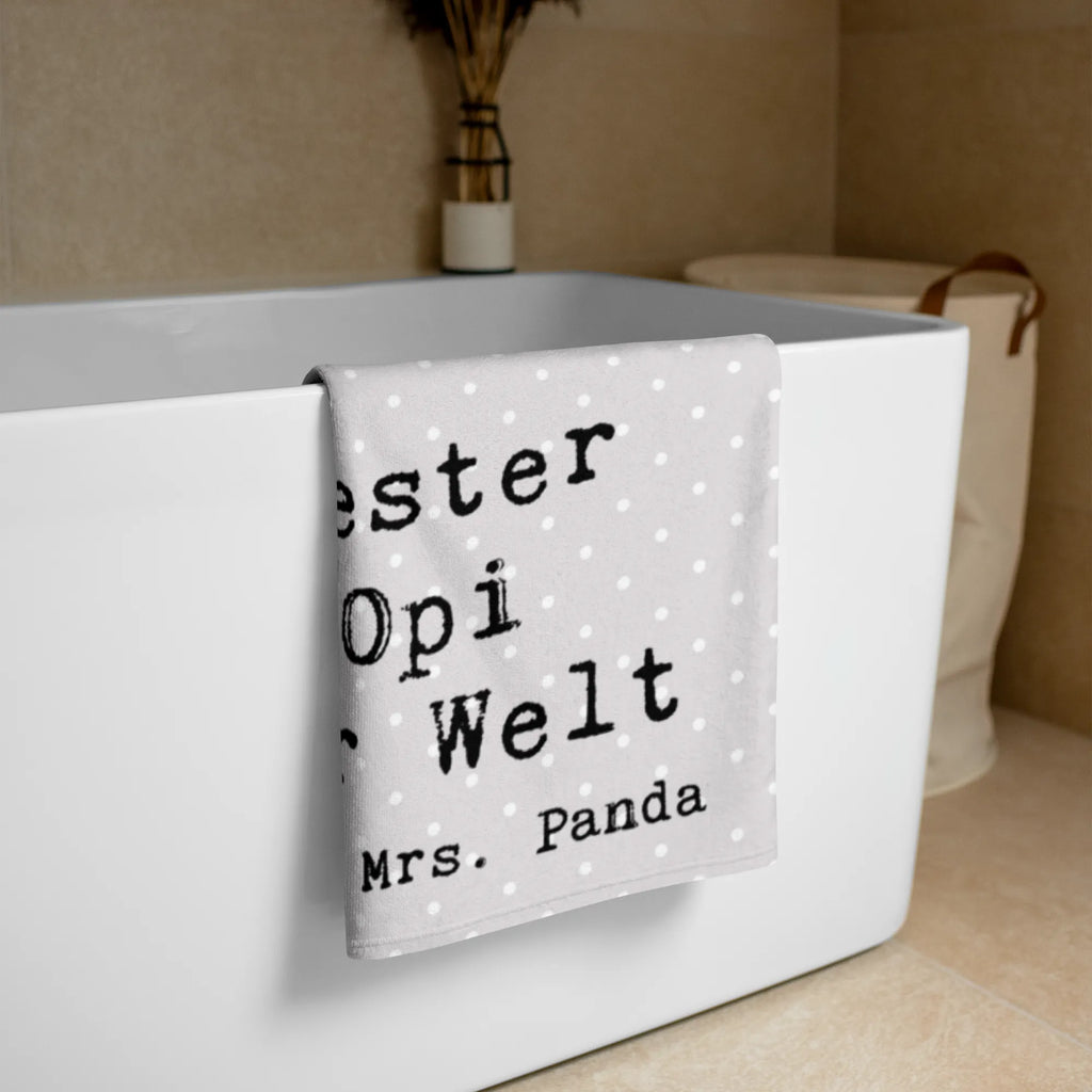 XL ręcznik kąpielowy Pingwin Najlepszy dziadek na świecie dla, Dziękuję, Prezent, Wręczyć, Urodziny, Prezent urodzinowy, Pomysł na prezent, Podziękować, Upominek, Sprawić radość, Tip na prezent