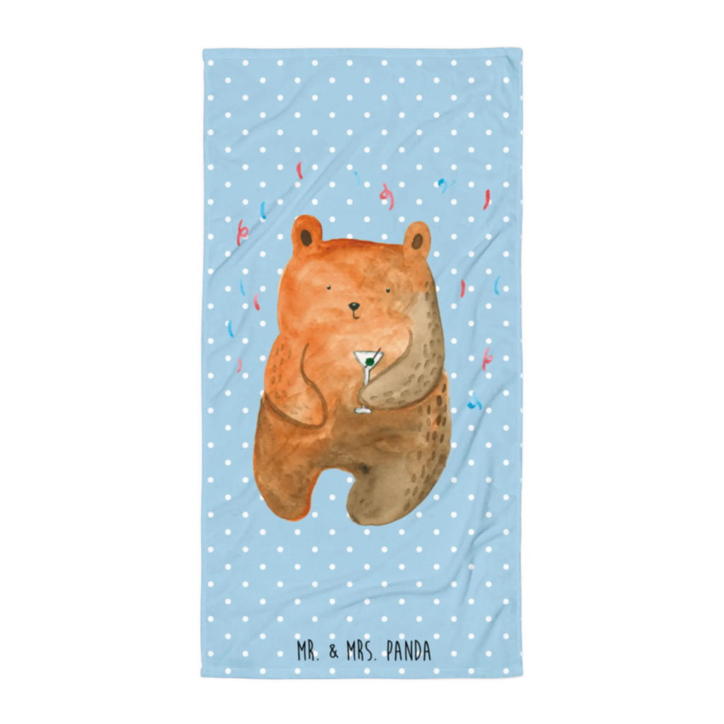 XL ręcznik kąpielowy Niedźwiedź Impreza Niedźwiedź, Miś, Pluszowy miś