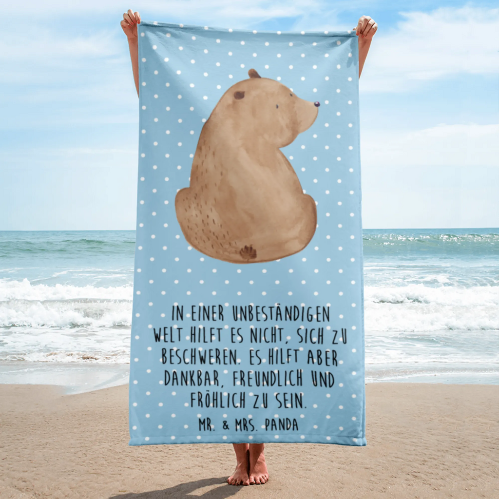XL bath towel bear shoulder look spa towel, XL bath towel, oversized towel, luxury bath sheet, extra large swim towel, large beach towel, bear, teddy, teddy bear, cuddly toy, wisdom, bear love, motivation, bears, world view, self-esteem