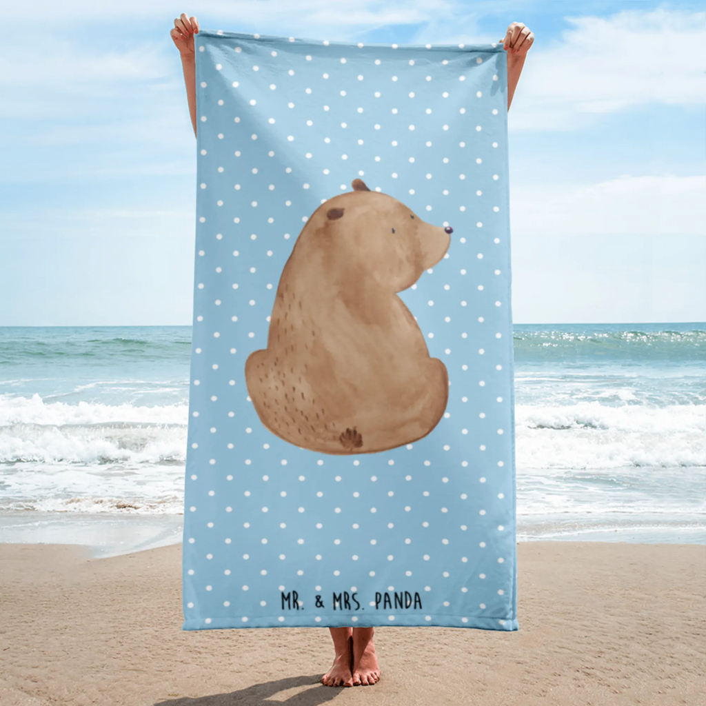 XL bath towel bear shoulder look spa towel, XL bath towel, oversized towel, luxury bath sheet, extra large swim towel, large beach towel, bear, teddy, teddy bear, cuddly toy, wisdom, bear love, motivation, bears, world view, self-esteem