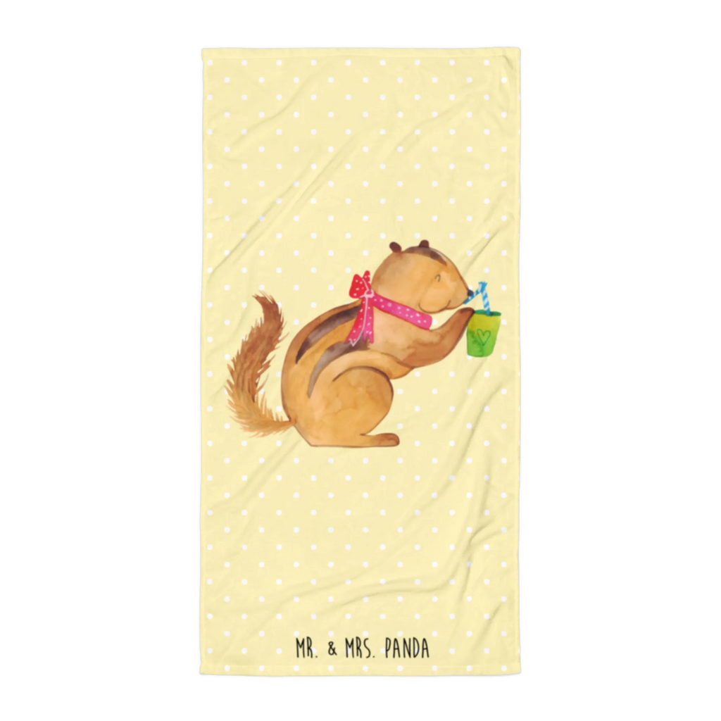 XL ręcznik kąpielowy wiewiórka Smoothie Motywy zwierzęce, dobra energia, zabawne powiedzonka, zwierzęta