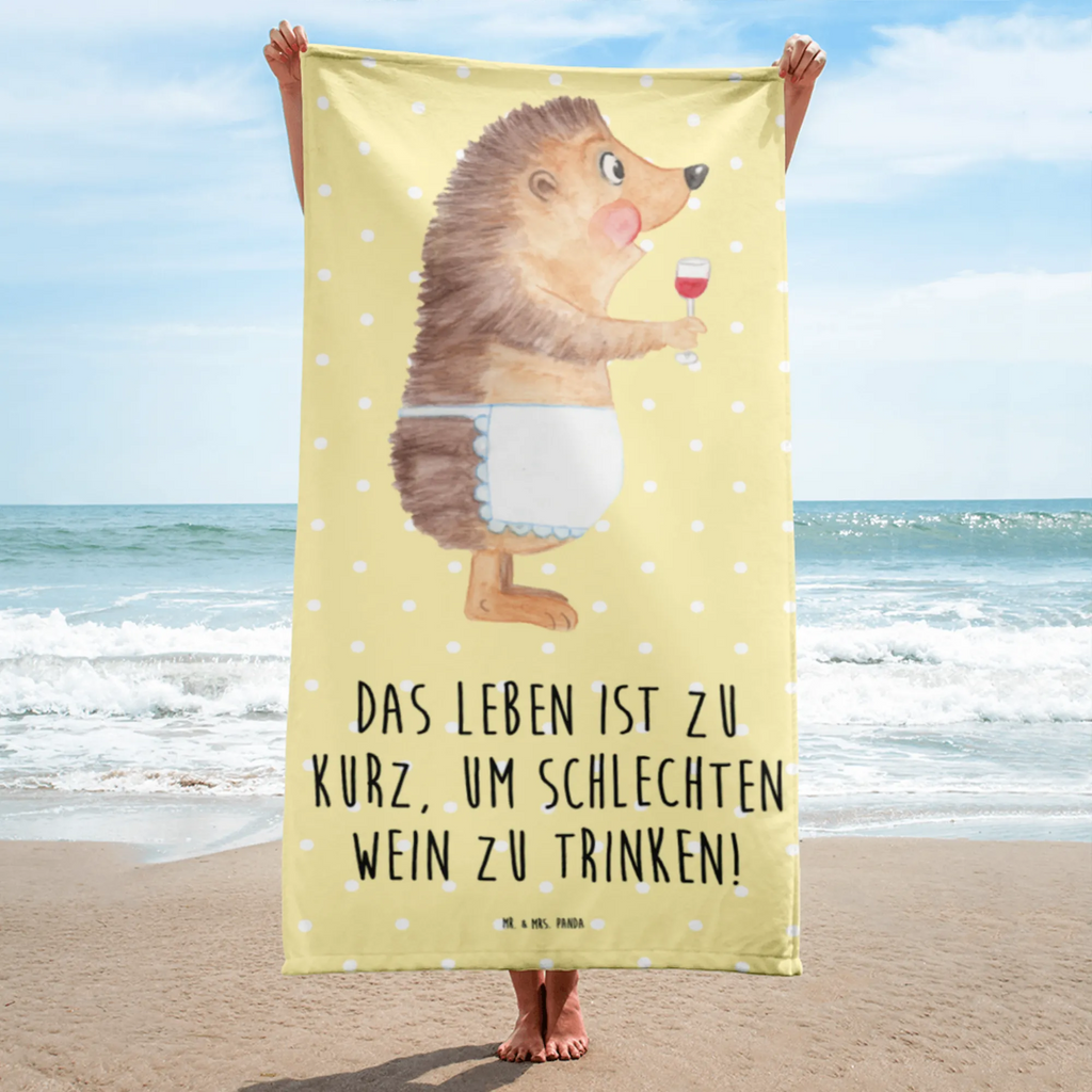 XL bath towel Hedgehog wine spa towel, luxury bath sheet, oversized towel, large beach towel, extra large swim towel, XL bath towel, small animals, cute, funny, cute animal motives, hand drawn, small world, funny sayings, good mood, happy, gifts, gift ideas, special gifts, animal lover, card, hedgehog, white wine, red wine, wine glass, gift wine lover, wine decoration, gift wine drinker, drinking wine, wine saying
