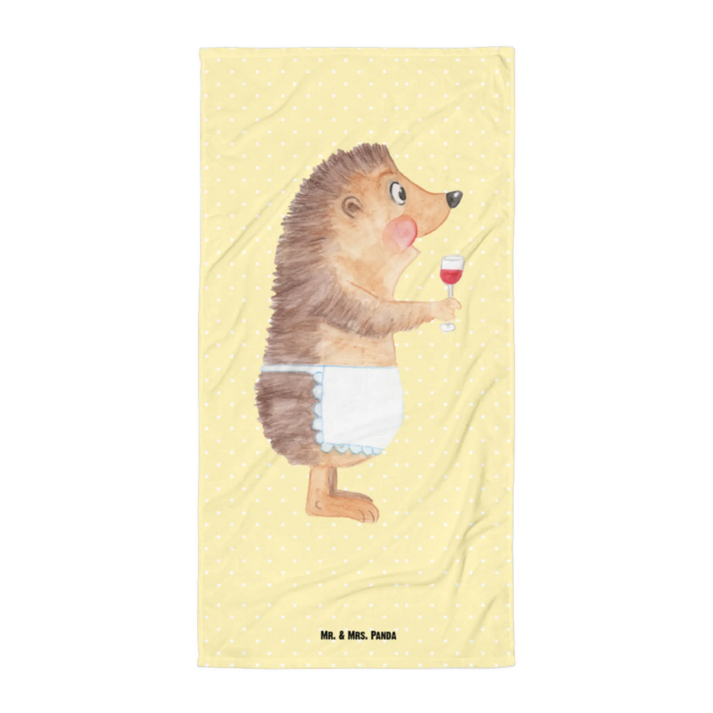 XL bath towel Hedgehog wine spa towel, luxury bath sheet, oversized towel, large beach towel, extra large swim towel, XL bath towel, small animals, cute, funny, cute animal motives, hand drawn, small world, funny sayings, good mood, happy, gifts, gift ideas, special gifts, animal lover, card, hedgehog, white wine, red wine, wine glass, gift wine lover, wine decoration, gift wine drinker, drinking wine, wine saying