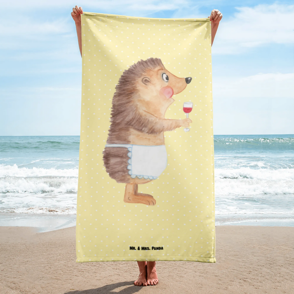 XL bath towel Hedgehog wine spa towel, luxury bath sheet, oversized towel, large beach towel, extra large swim towel, XL bath towel, small animals, cute, funny, cute animal motives, hand drawn, small world, funny sayings, good mood, happy, gifts, gift ideas, special gifts, animal lover, card, hedgehog, white wine, red wine, wine glass, gift wine lover, wine decoration, gift wine drinker, drinking wine, wine saying