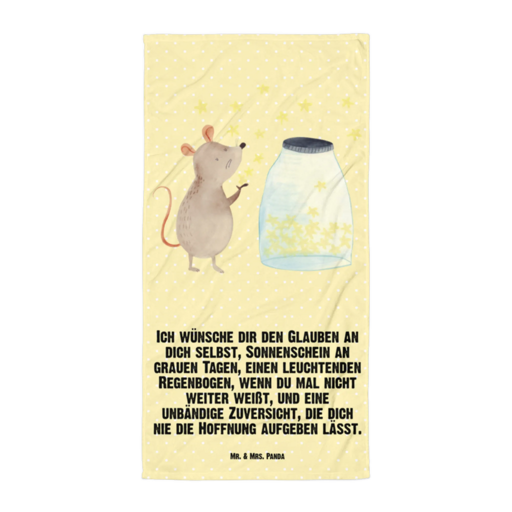 XL ręcznik kąpielowy mysz Gwiazdy Motywy zwierzęce, dobra energia, zabawne powiedzonka, zwierzęta