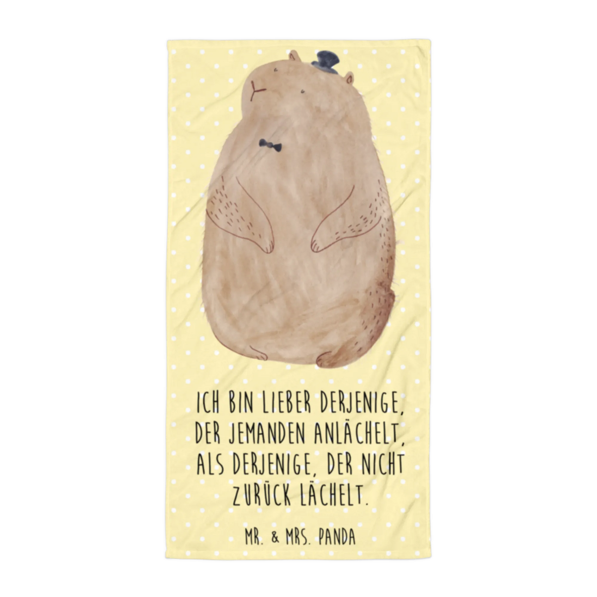 XL Badehandtuch Murmeltier