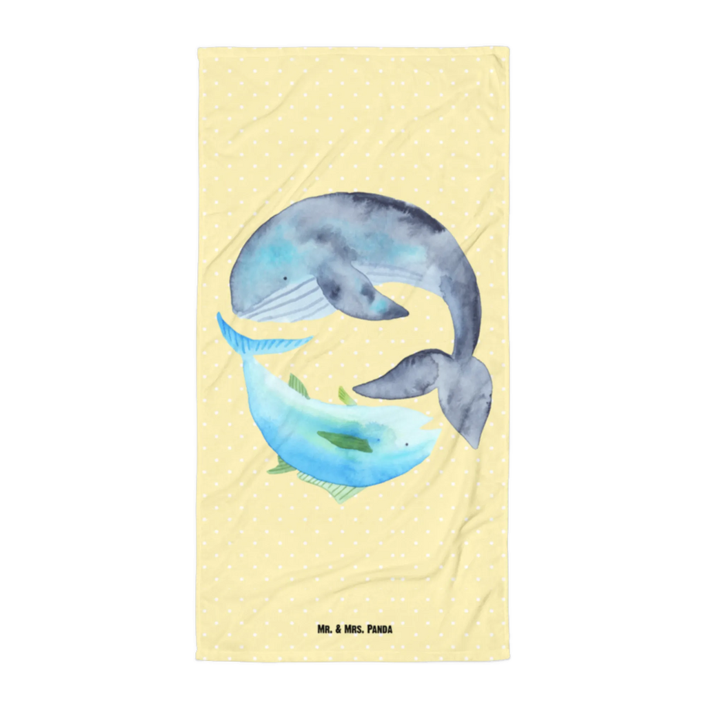 XL ręcznik kąpielowy wieloryb tuńczyk Motywy zwierzęce, dobra energia, zabawne powiedzonka, zwierzęta