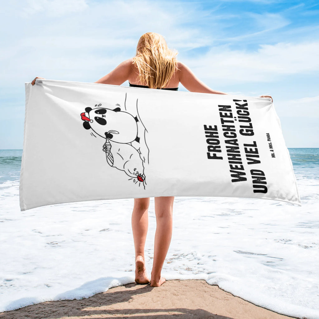 XL bath towel Panda Christmas luxury bath sheet, large beach towel, spa towel, oversized towel, XL bath towel, extra large swim towel