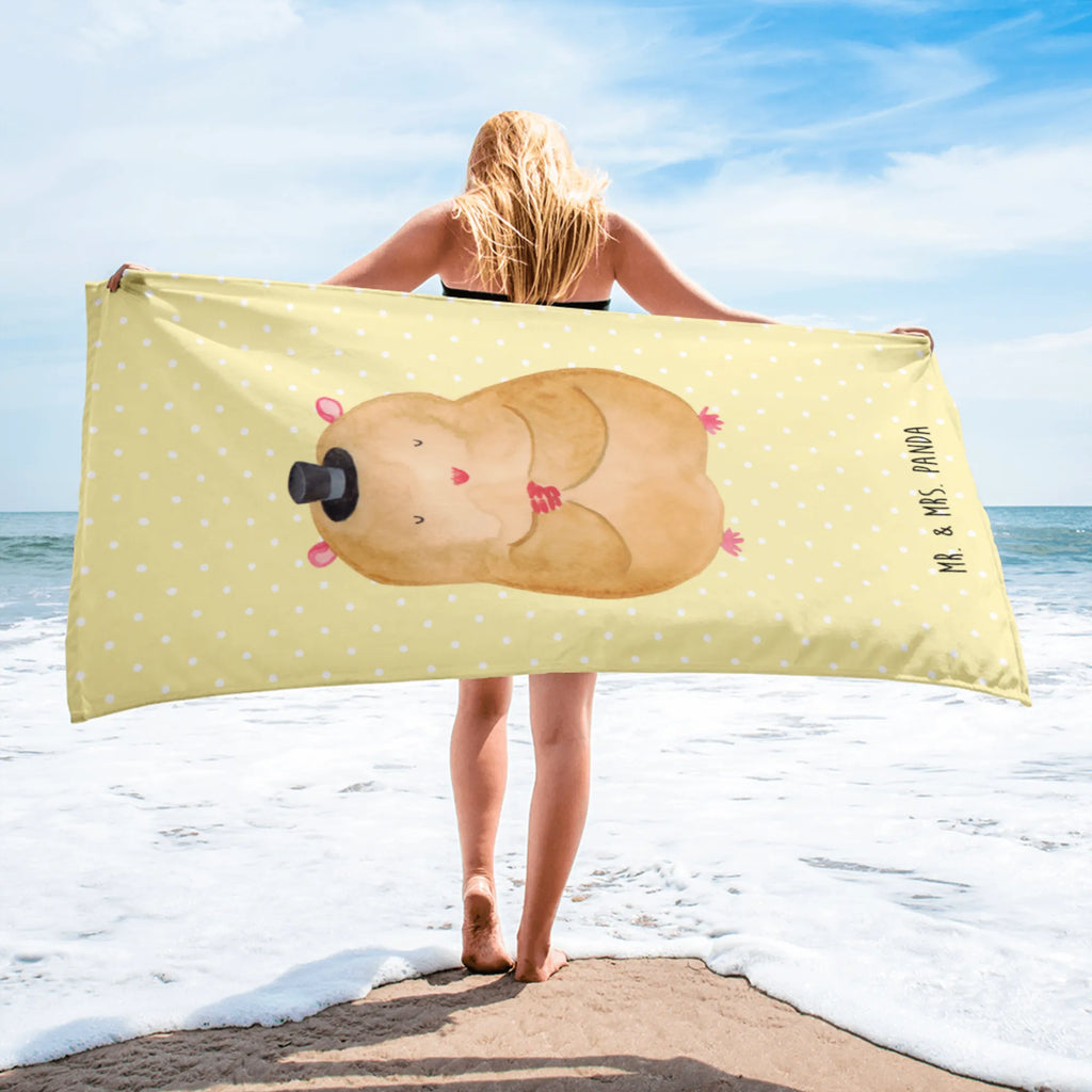 XL ręcznik kąpielowy Chomik kapelusz Motywy zwierzęce, dobra energia, zabawne powiedzonka, zwierzęta