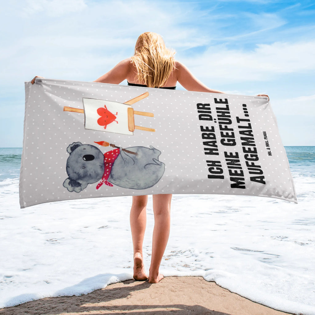 XL ręcznik kąpielowy koala artysta Koala, niedźwiedź koalowy