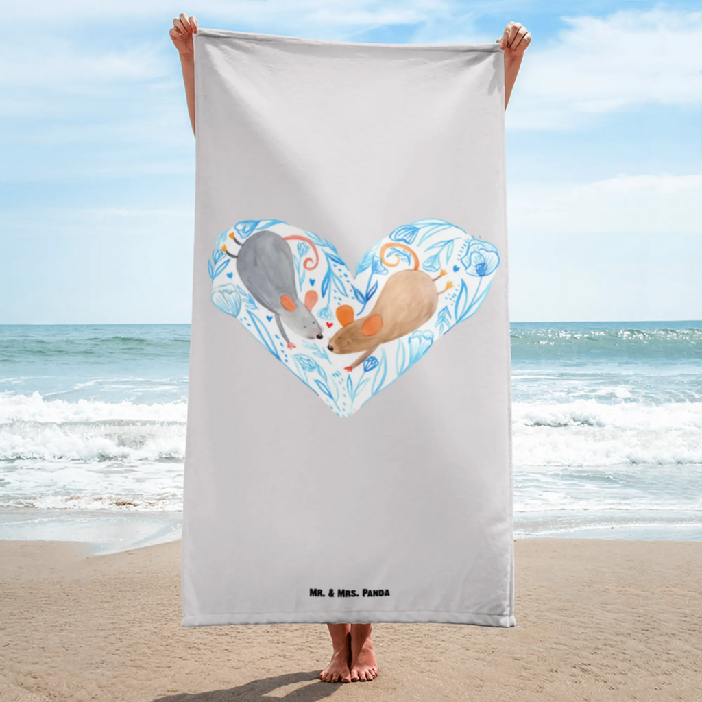 XL bath towel Mice heart large beach towel, extra large swim towel, spa towel, luxury bath sheet, oversized towel, XL bath towel, Love, Loving, Two, Together, Marriage, Engagement, Proposal of marriage, Love gift, gift for her, gift for him, anniversary gift, love message, proof of love, mice, engagement, gift for two, wedding, love, love gift, favourite person, togetherness, anniversary, mouse