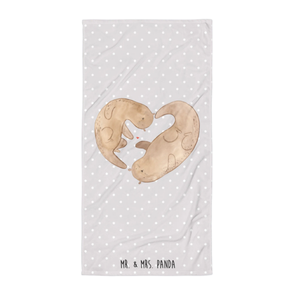 XL bath towel otter Heart luxury bath sheet, oversized towel, large beach towel, extra large swim towel, XL bath towel, spa towel, otter, marten, sea otter, European otter, water mammal, aquatic animal, baby otter, predator, water, otter gifts, animal lover, gift ideas for animal lovers, animal, mammal, water animal, gifts for people in love, love you, wedding day, life together, love, proof of love, better half, love gift, heart, engagement, anniversary