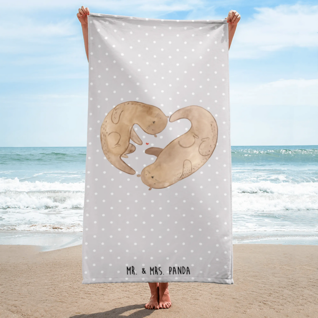 XL bath towel otter Heart luxury bath sheet, oversized towel, large beach towel, extra large swim towel, XL bath towel, spa towel, otter, marten, sea otter, European otter, water mammal, aquatic animal, baby otter, predator, water, otter gifts, animal lover, gift ideas for animal lovers, animal, mammal, water animal, gifts for people in love, love you, wedding day, life together, love, proof of love, better half, love gift, heart, engagement, anniversary