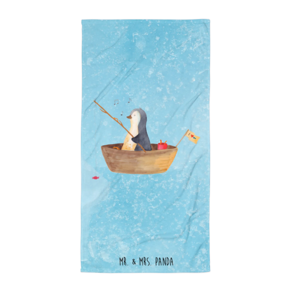 XL bath towel Penguin fishing boat luxury bath sheet, spa towel, large beach towel, oversized towel, extra large swim towel, XL bath towel, Penguin, North Pole, Winter, Penguins, gift idea heartache, motivation, separation, boat, life, fishing, new start, new beginning, divorce, fishing boat, love of life, enjoy, penguins