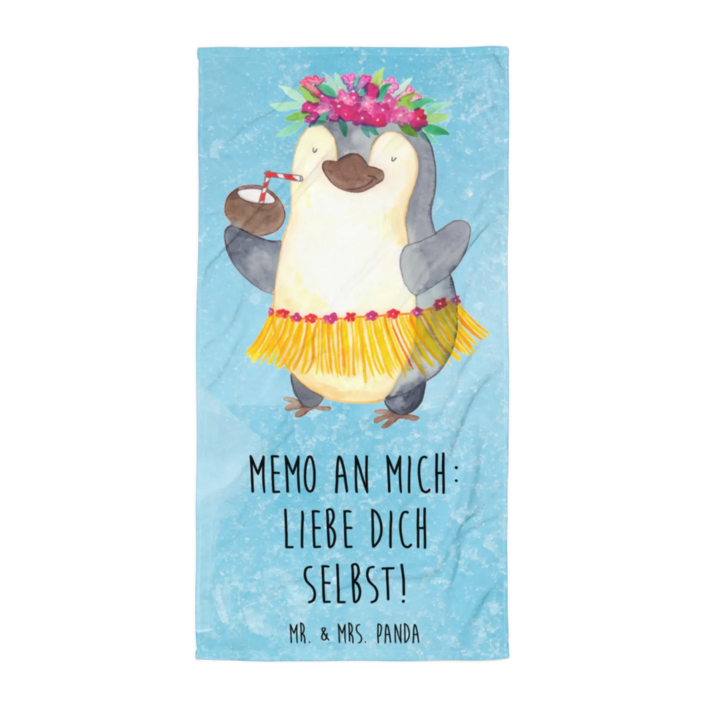 XL bath towel Penguin coconut XL bath towel, oversized towel, large beach towel, luxury bath sheet, spa towel, extra large swim towel, Penguin, North Pole, Winter, Penguins, aloha, vacation, Hawaii, coconut, penguins