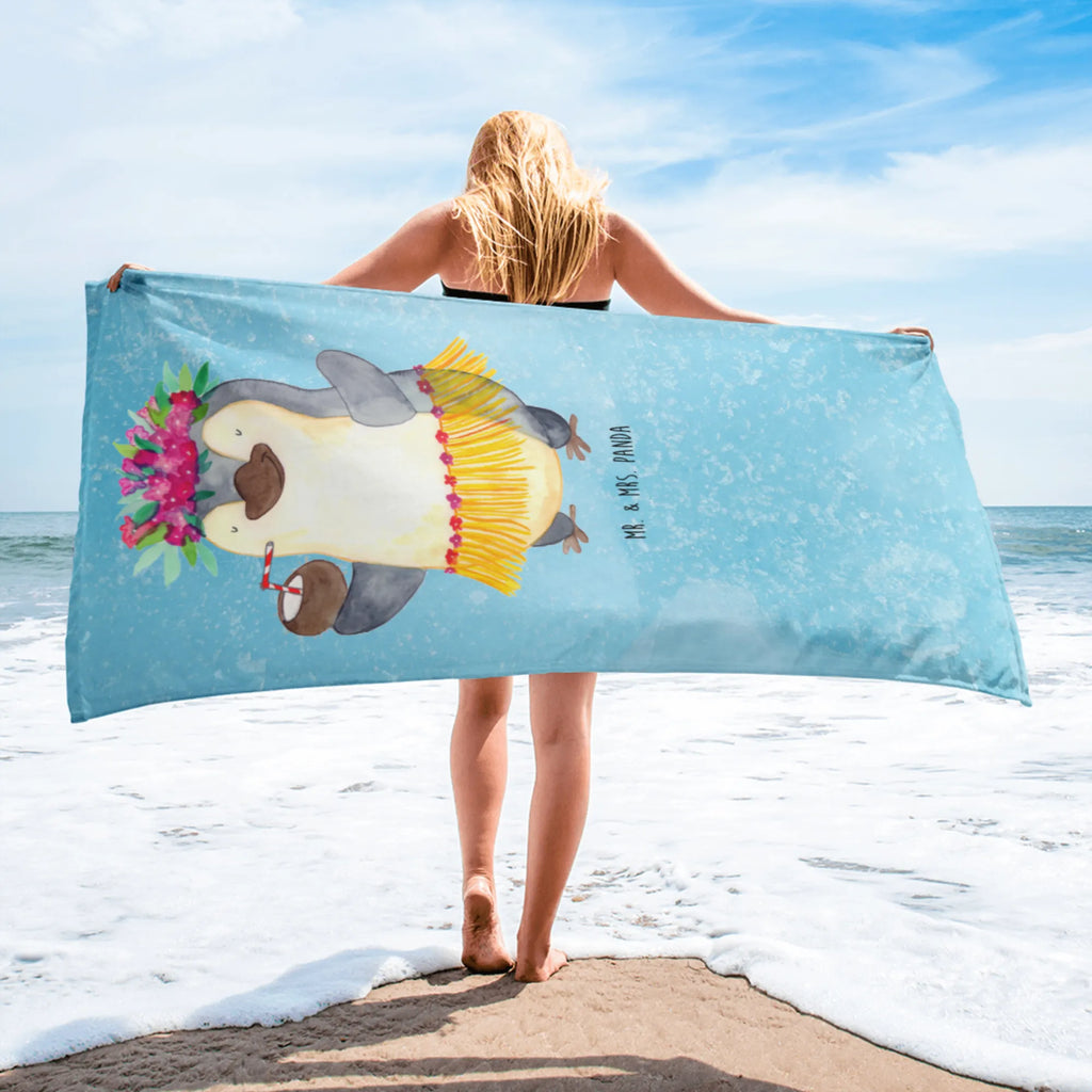 XL bath towel Penguin coconut XL bath towel, oversized towel, large beach towel, luxury bath sheet, spa towel, extra large swim towel, Penguin, North Pole, Winter, Penguins, aloha, vacation, Hawaii, coconut, penguins