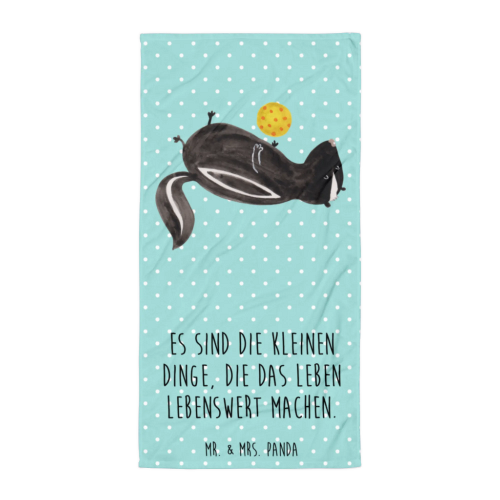 XL ręcznik kąpielowy skunks piłka Stinktier, Skunk