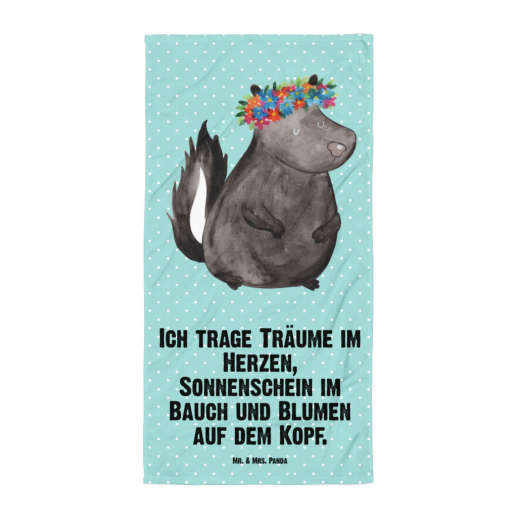 XL ręcznik kąpielowy skunks dziewczynka Stinktier, Skunk