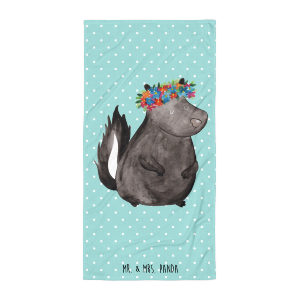 XL ręcznik kąpielowy skunks dziewczynka Stinktier, Skunk