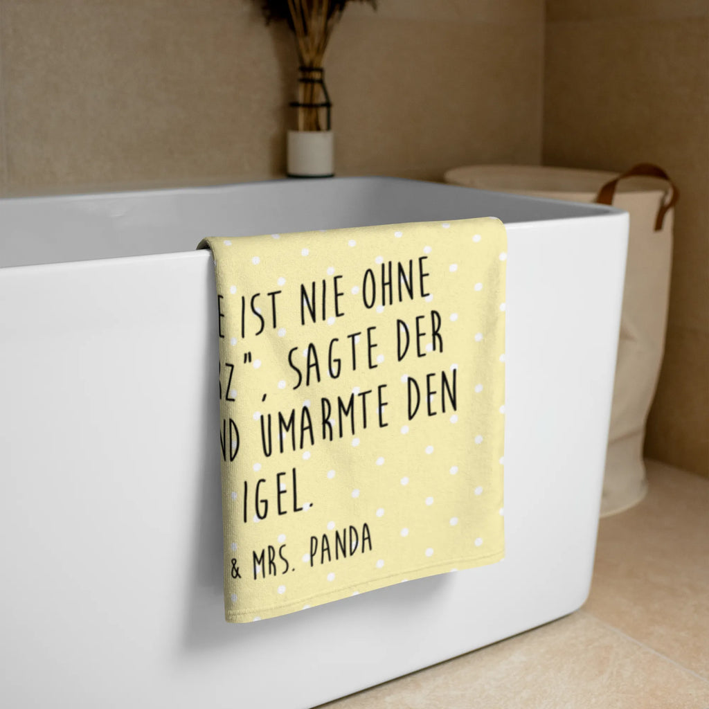 XL ręcznik kąpielowy królik jeż Motywy zwierzęce, dobra energia, zabawne powiedzonka, zwierzęta