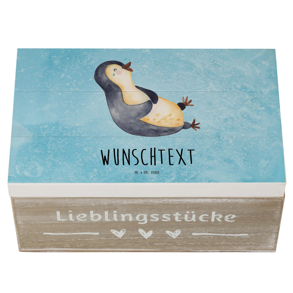 Personalizowane drewniane pudełko pingwin Śmiech Kiste mit Namen, Dekokiste Personalisiert, Truhe Personalisiert, Geschenkbox Personalisiert, Dekokiste mit Namen, Aufbewahrungsbox Personalisiert, Schatzkiste Personalisiert, Schatulle mit Namen, mit Namen, Schatzkiste mit Namen, Erinnerungsbox mit Namen, Schatulle Personalisiert, Kiste Personalisiert, Holzkiste mit Namen, Holzkiste Personalisiert, Erinnerungsbox Personalisiert, Aufbewahrungsbox mit Namen, GEschenkdose Personalisiert, Truhe mit Namen, Erinnerungskiste Personalisiert, Pinguin, Fröhlichkeit, Pinguine, Humor, Lustiger Spruch, Optimismus, Lachen, Fröhlich