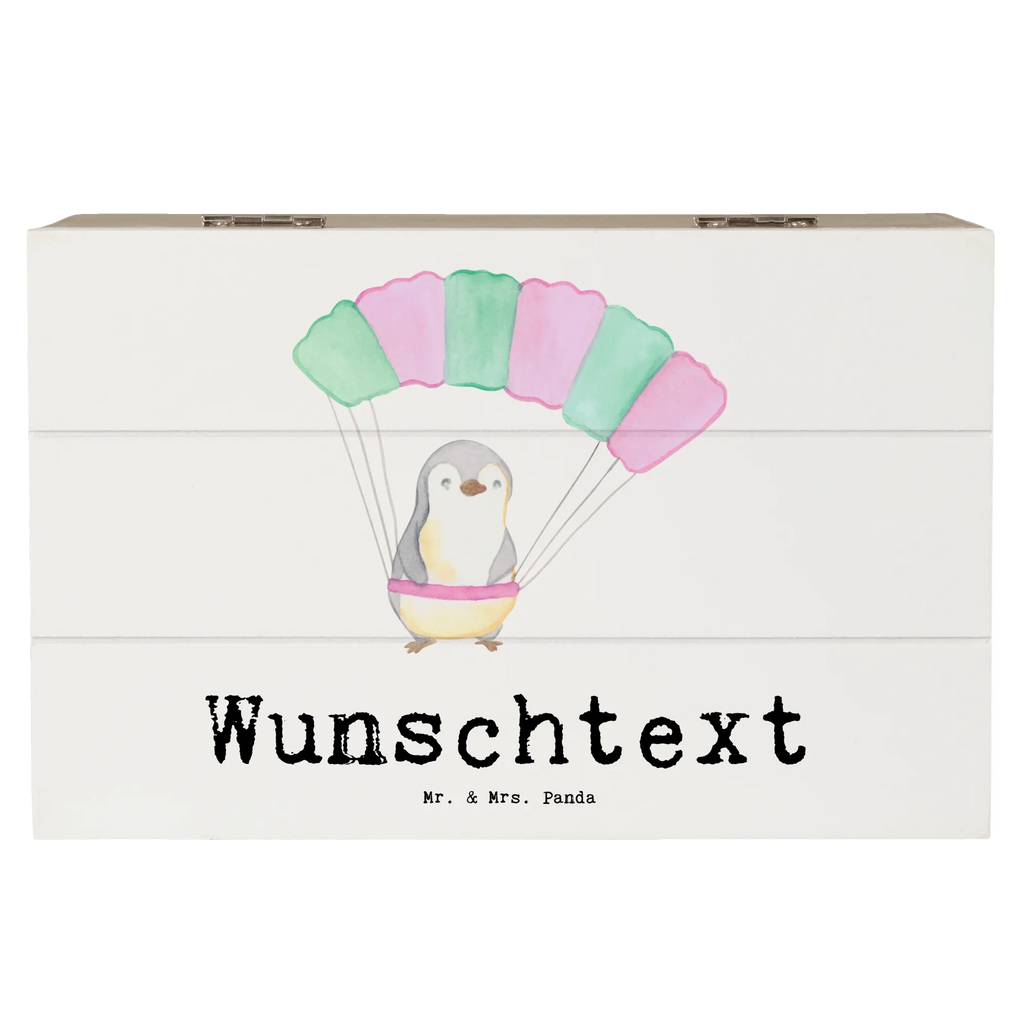Personalisierte Holzkiste Pinguin Fallschirm springen Erinnerungskiste Personalisiert, Erinnerungsbox Personalisiert, GEschenkdose Personalisiert, Schatzkiste mit Namen, Holzkiste mit Namen, Aufbewahrungsbox Personalisiert, Schatzkiste Personalisiert, Truhe Personalisiert, Aufbewahrungsbox mit Namen, Holzkiste Personalisiert, Kiste mit Namen, Schatulle Personalisiert, Geschenkbox Personalisiert, Dekokiste Personalisiert, Schatulle mit Namen, Erinnerungsbox mit Namen, Truhe mit Namen, mit Namen, Dekokiste mit Namen, Kiste Personalisiert, Sport, Danke, Auszeichnung, Hobby, Sportler, Gewinn, Sportart, Schenken, Geschenk, Dankeschön, Fallschirmsprung, Fallschirmspringen, Skydive