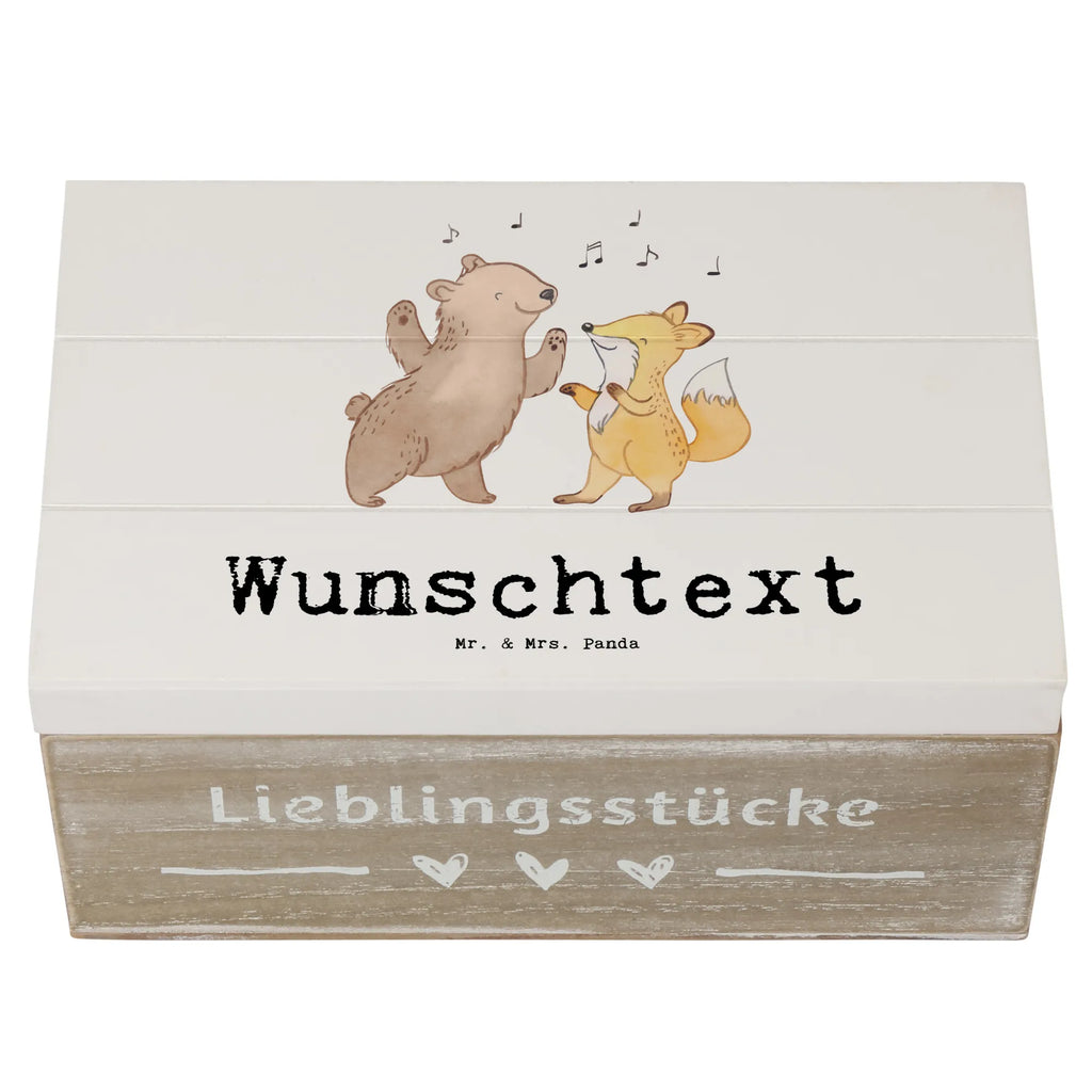 Personalised wooden chest Bear &amp; Fox disco Kiste Personalisiert, Schatzkiste mit Namen, Holzkiste Personalisiert, Geschenkbox Personalisiert, Schatzkiste Personalisiert, Dekokiste mit Namen, Truhe mit Namen, Schatulle Personalisiert, Schatulle mit Namen, GEschenkdose Personalisiert, Holzkiste mit Namen, Erinnerungsbox Personalisiert, Dekokiste Personalisiert, Aufbewahrungsbox mit Namen, Aufbewahrungsbox Personalisiert, Kiste mit Namen, Truhe Personalisiert, mit Namen, Erinnerungsbox mit Namen, Erinnerungskiste Personalisiert, Geschenk, Schenken, Sport, Sportart, Hobby, Danke, Dankeschön, Auszeichnung, Gewinn, Sportler, Tanzstimmung, Nachtclub, Feiern, Clubbing, Tanzen, Clubs, Disco