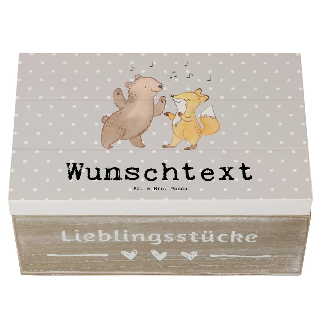 Personalised wooden chest Bear &amp; Fox disco Kiste Personalisiert, Schatzkiste mit Namen, Holzkiste Personalisiert, Geschenkbox Personalisiert, Schatzkiste Personalisiert, Dekokiste mit Namen, Truhe mit Namen, Schatulle Personalisiert, Schatulle mit Namen, GEschenkdose Personalisiert, Holzkiste mit Namen, Erinnerungsbox Personalisiert, Dekokiste Personalisiert, Aufbewahrungsbox mit Namen, Aufbewahrungsbox Personalisiert, Kiste mit Namen, Truhe Personalisiert, mit Namen, Erinnerungsbox mit Namen, Erinnerungskiste Personalisiert, Geschenk, Schenken, Sport, Sportart, Hobby, Danke, Dankeschön, Auszeichnung, Gewinn, Sportler, Tanzstimmung, Nachtclub, Feiern, Clubbing, Tanzen, Clubs, Disco