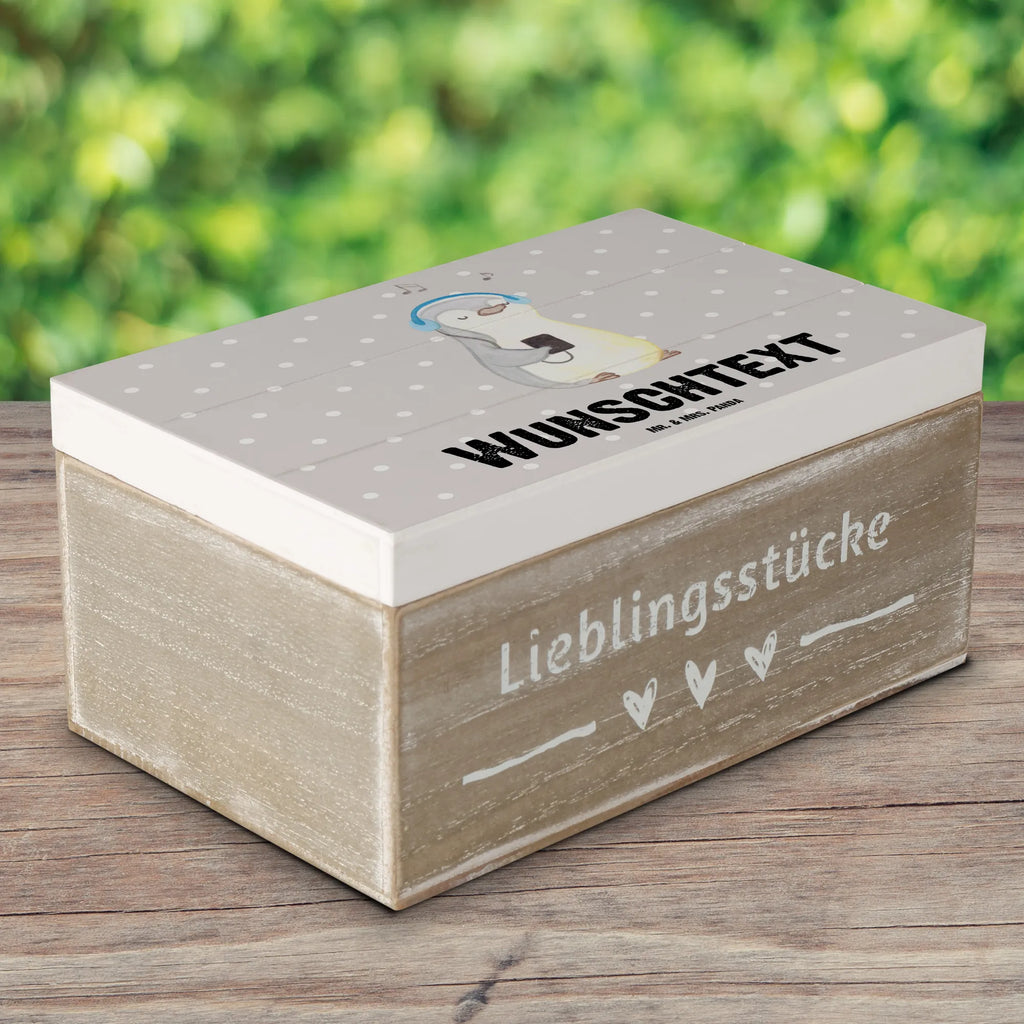 Personalizowane drewniane pudełko Pingwin Słuchać muzyki Geschenkbox Personalisiert, Holzkiste Personalisiert, Schatulle Personalisiert, Erinnerungskiste Personalisiert, Erinnerungsbox Personalisiert, Aufbewahrungsbox mit Namen, Erinnerungsbox mit Namen, Kiste mit Namen, Schatzkiste Personalisiert, Schatulle mit Namen, Aufbewahrungsbox Personalisiert, Truhe mit Namen, Holzkiste mit Namen, Dekokiste Personalisiert, Kiste Personalisiert, mit Namen, Truhe Personalisiert, GEschenkdose Personalisiert, Dekokiste mit Namen, Schatzkiste mit Namen, Geschenk, Schenken, Sport, Sportart, Hobby, Danke, Dankeschön, Auszeichnung, Gewinn, Sportler, Lieblingssong, Musik hören