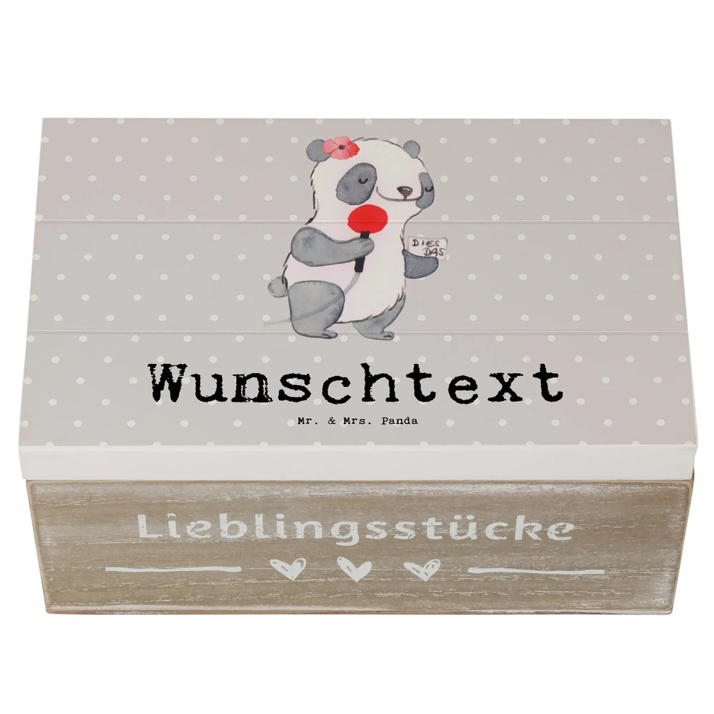 Personalizowane drewniane pudełko reporterka sportowa serce Zawód, Wykształcenie, Jubileusz, Pożegnanie, Emerytura, Kolega, Koleżanka, Prezent, Dawać, Pracownik, Współpracownik, Firma, Dziękuję, Dziękuję bardzo