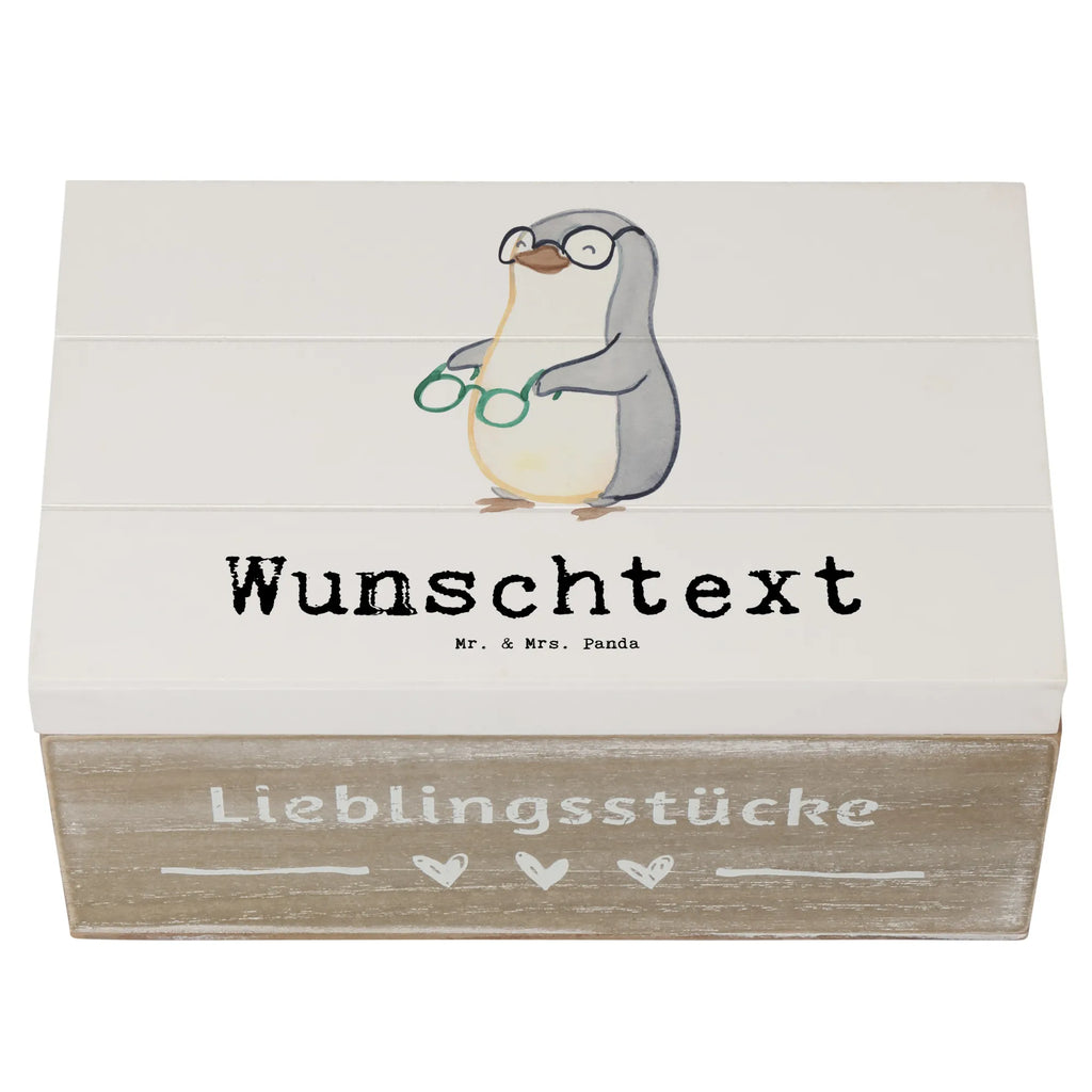 Personalizowane drewniane pudełko optyk serce Zawód, Wykształcenie, Jubileusz, Pożegnanie, Emerytura, Kolega, Koleżanka, Prezent, Dawać, Pracownik, Współpracownik, Firma, Dziękuję, Dziękuję bardzo