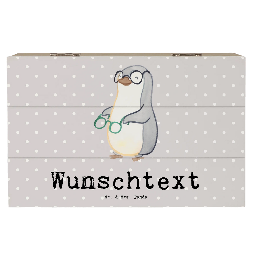 Personalizowane drewniane pudełko optyk serce Zawód, Wykształcenie, Jubileusz, Pożegnanie, Emerytura, Kolega, Koleżanka, Prezent, Dawać, Pracownik, Współpracownik, Firma, Dziękuję, Dziękuję bardzo