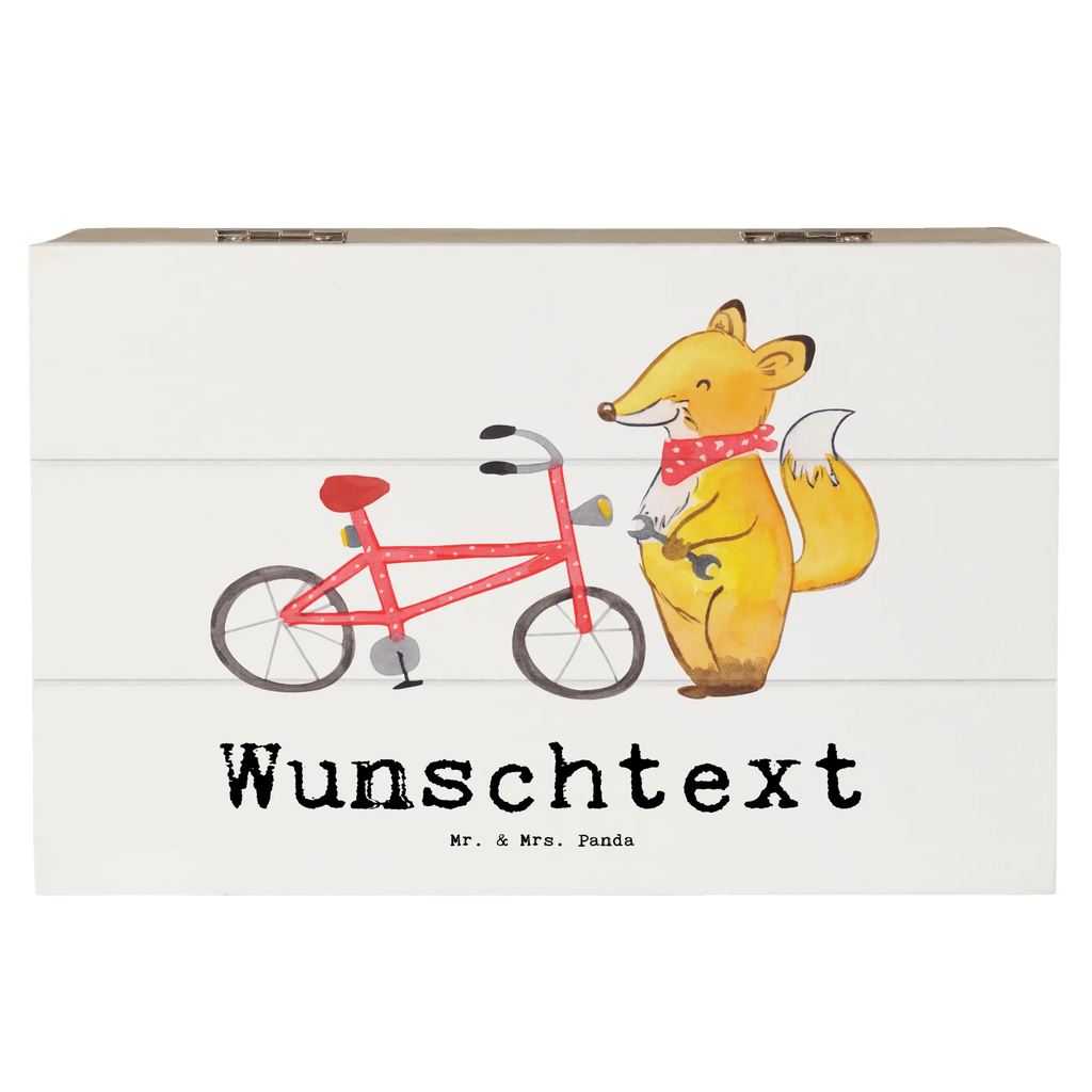 Personalizowane drewniane pudełko Mechanik rowerowy Serce Zawód, Wykształcenie, Jubileusz, Pożegnanie, Emerytura, Kolega, Koleżanka, Prezent, Dawać, Pracownik, Współpracownik, Firma, Dziękuję, Dziękuję bardzo