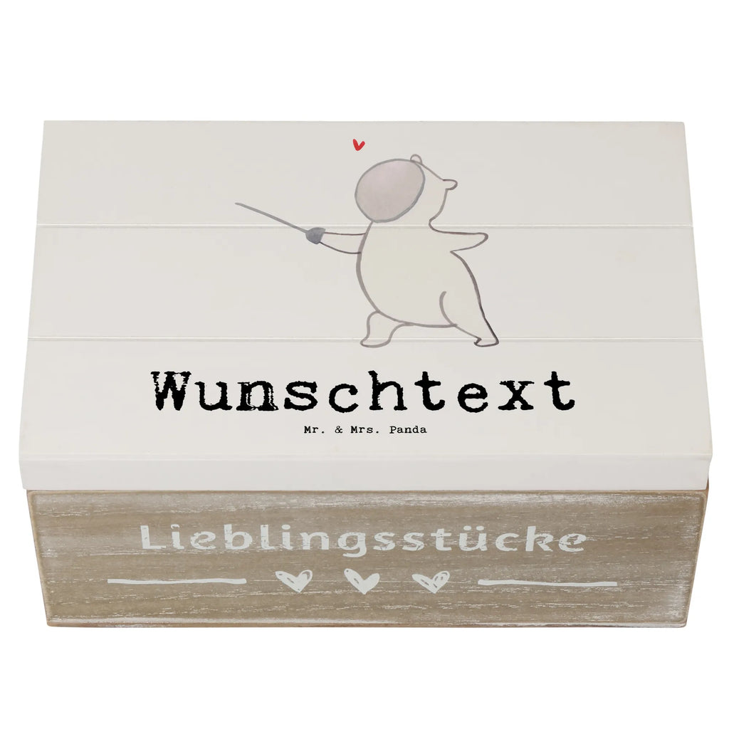 Personalisierte Holzkiste Panda Fechten Schatzkiste Personalisiert, Truhe Personalisiert, Schatulle Personalisiert, Truhe mit Namen, Aufbewahrungsbox mit Namen, Dekokiste mit Namen, Kiste Personalisiert, Dekokiste Personalisiert, Schatulle mit Namen, GEschenkdose Personalisiert, Holzkiste mit Namen, Kiste mit Namen, Erinnerungsbox Personalisiert, Erinnerungsbox mit Namen, Schatzkiste mit Namen, Geschenkbox Personalisiert, Holzkiste Personalisiert, Erinnerungskiste Personalisiert, mit Namen, Aufbewahrungsbox Personalisiert, Geschenk, Schenken, Sport, Sportart, Hobby, Danke, Dankeschön, Auszeichnung, Gewinn, Sportler, Fechten, Fecht Verein, Fechter Bund, Fecht Club