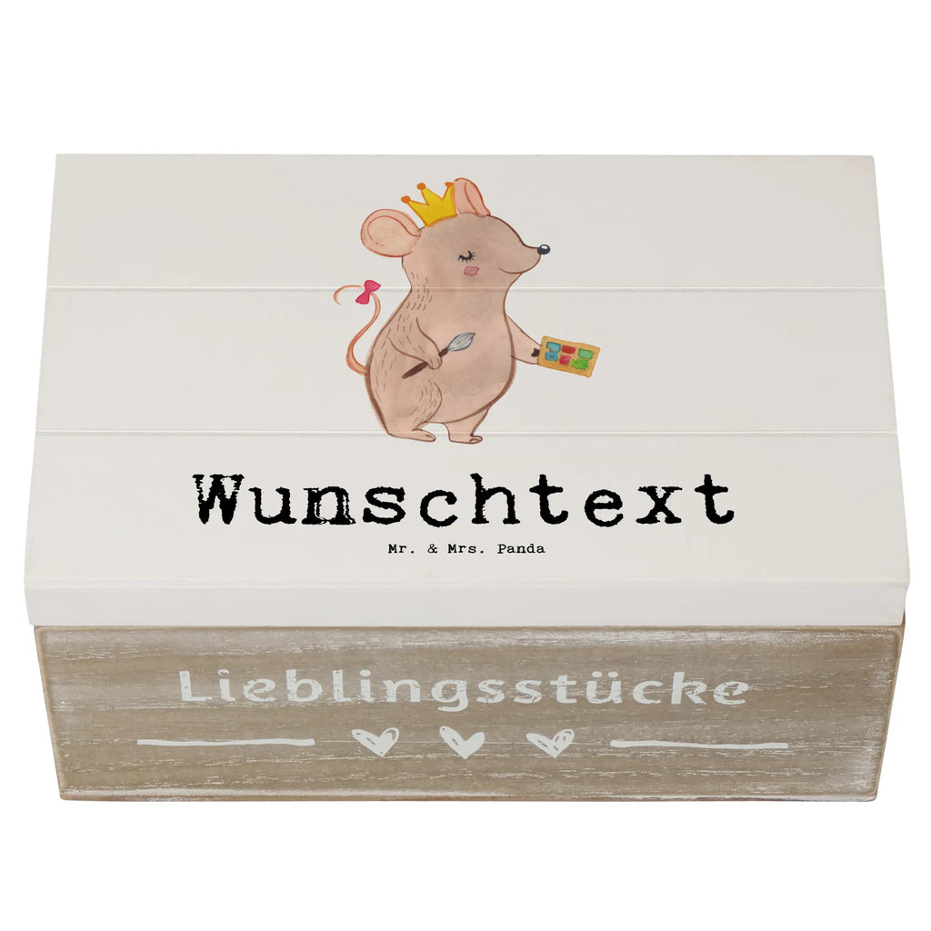 Personalised wooden chest Make Up Artist heart gift, gift idea, best, farewell gift, passing exam, anniversary, retirement, promotion, job start, sayings, funny, profession