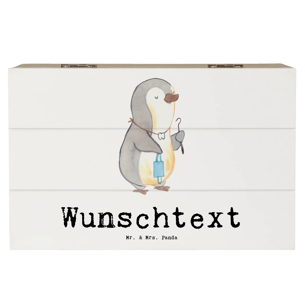 Personalizowane drewniane pudełko dentysta serce Zawód, Wykształcenie, Jubileusz, Pożegnanie, Emerytura, Kolega, Koleżanka, Prezent, Dawać, Pracownik, Współpracownik, Firma, Dziękuję, Dziękuję bardzo