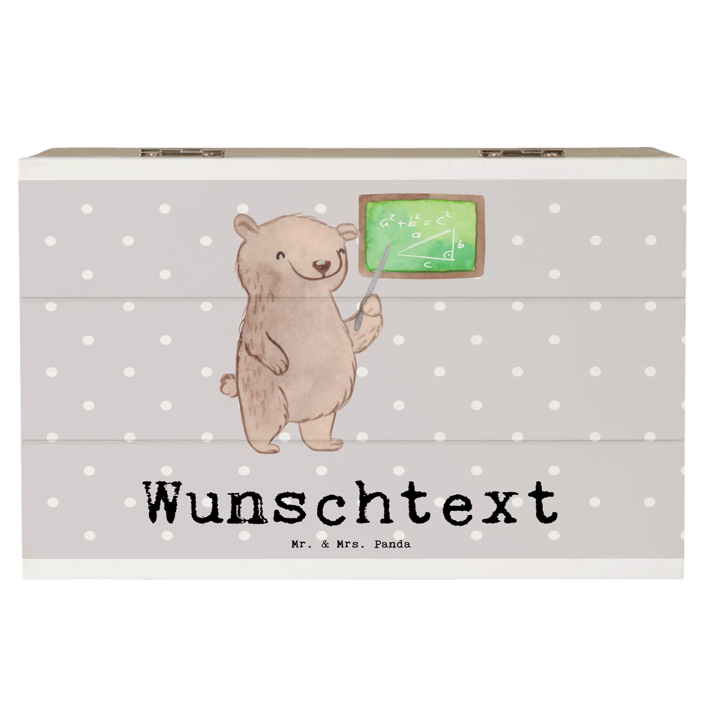 Personalizowane drewniane pudełko Matematyk serce Zawód, Wykształcenie, Jubileusz, Pożegnanie, Emerytura, Kolega, Koleżanka, Prezent, Dawać, Pracownik, Współpracownik, Firma, Dziękuję, Dziękuję bardzo