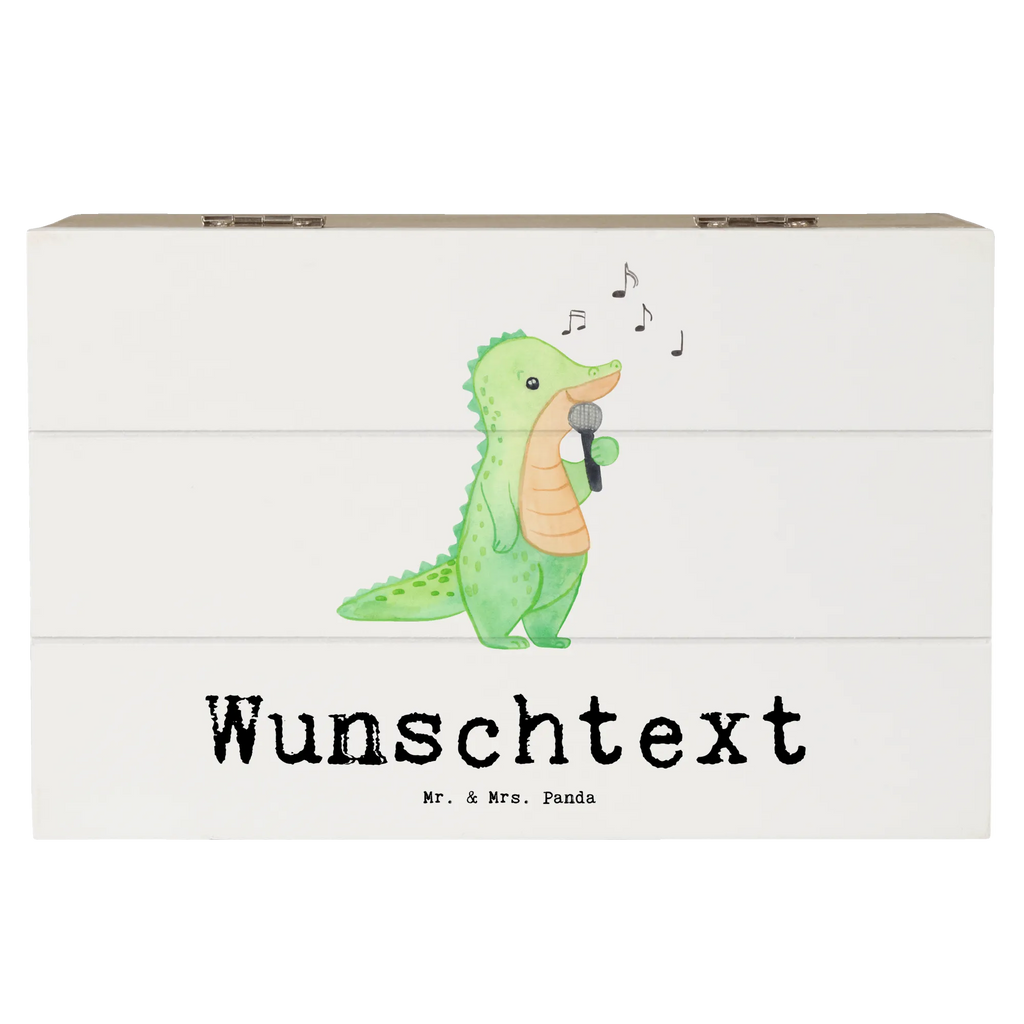 Personalisierte Holzkiste Krokodil Singen Holzkiste mit Namen, Erinnerungsbox Personalisiert, Schatzkiste Personalisiert, Kiste mit Namen, GEschenkdose Personalisiert, Schatulle Personalisiert, Schatzkiste mit Namen, Dekokiste mit Namen, Dekokiste Personalisiert, Erinnerungskiste Personalisiert, Aufbewahrungsbox Personalisiert, Aufbewahrungsbox mit Namen, Erinnerungsbox mit Namen, Truhe mit Namen, Schatulle mit Namen, Kiste Personalisiert, Truhe Personalisiert, mit Namen, Geschenkbox Personalisiert, Holzkiste Personalisiert, Geschenk, Schenken, Sport, Sportart, Hobby, Danke, Dankeschön, Auszeichnung, Gewinn, Sportler, Gesang, Live Auftritt, Band, Singen, Hobbysänger