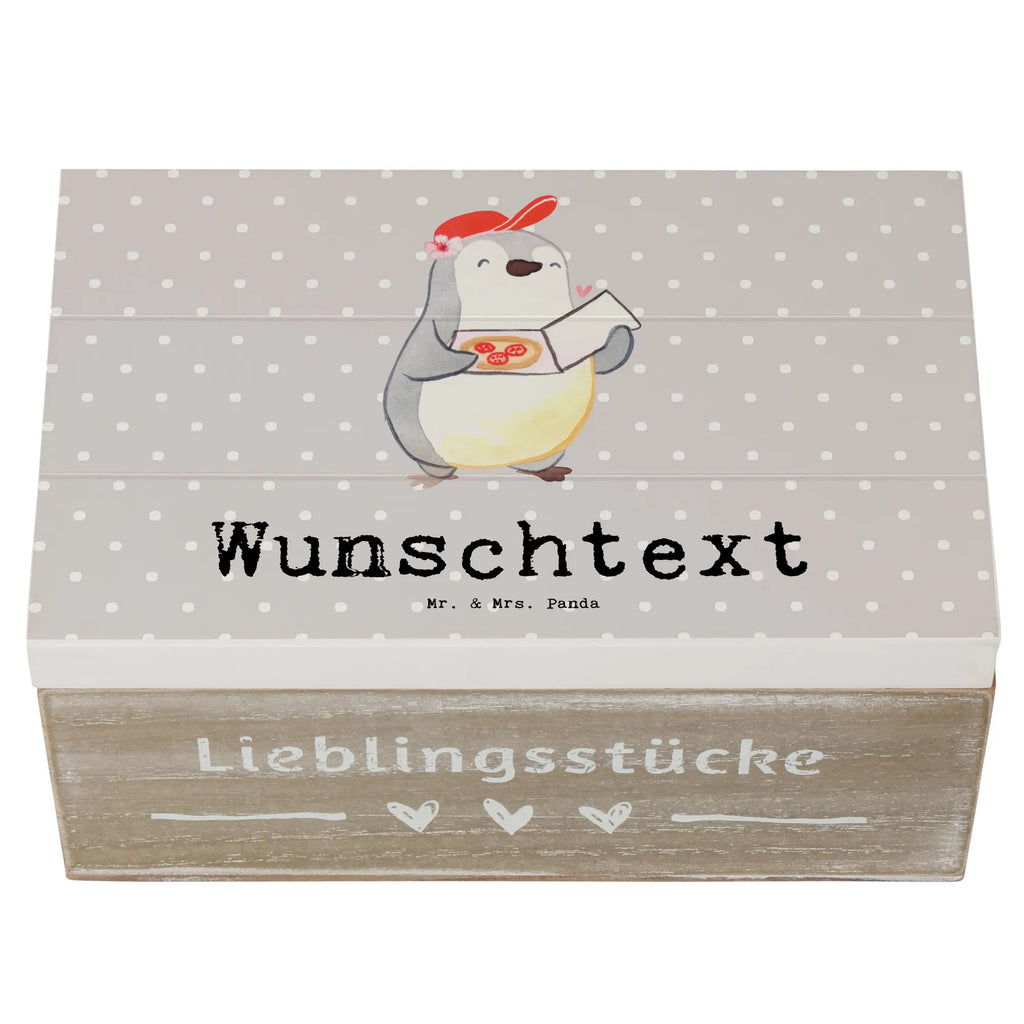 Personalised wooden chest Pizza maker Heart gift, gift idea, best, farewell gift, passing exam, anniversary, retirement, promotion, job start, sayings, funny, profession