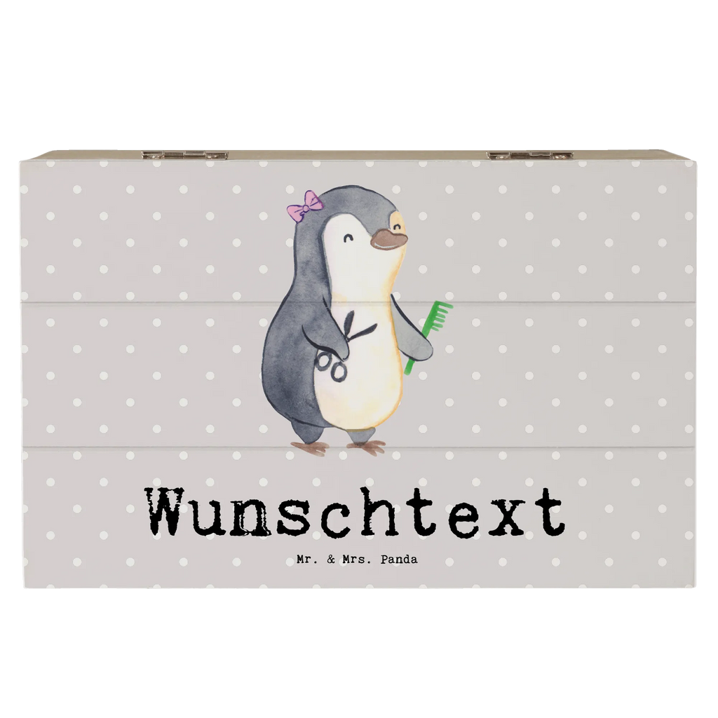 Personalizowane drewniane pudełko Fryzjerka serce Zawód, Wykształcenie, Jubileusz, Pożegnanie, Emerytura, Kolega, Koleżanka, Prezent, Dawać, Pracownik, Współpracownik, Firma, Dziękuję, Dziękuję bardzo