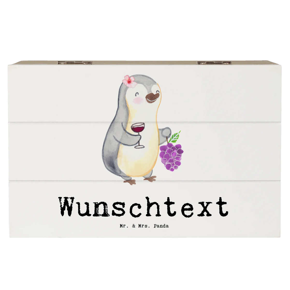 Personalised wooden chest female winemaker Heart profession, job start, promotion, retirement, anniversary, passing exam, farewell gift, best, sayings, gift, gift idea