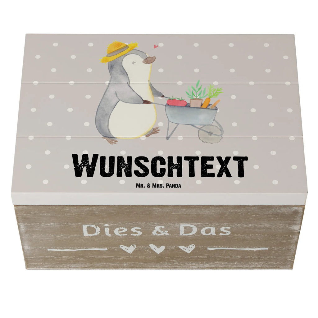 Personalisierte Holzkiste Pinguin Gartenarbeit Dekokiste mit Namen, Truhe Personalisiert, Kiste mit Namen, Truhe mit Namen, GEschenkdose Personalisiert, Geschenkbox Personalisiert, Holzkiste mit Namen, Erinnerungsbox mit Namen, Holzkiste Personalisiert, Schatulle Personalisiert, Aufbewahrungsbox mit Namen, Schatulle mit Namen, Erinnerungsbox Personalisiert, mit Namen, Dekokiste Personalisiert, Aufbewahrungsbox Personalisiert, Erinnerungskiste Personalisiert, Schatzkiste Personalisiert, Kiste Personalisiert, Schatzkiste mit Namen, Geschenk, Schenken, Sport, Sportart, Hobby, Danke, Dankeschön, Auszeichnung, Gewinn, Sportler, Gartenarbeit, Gärtnern, Gartenpflege, Urban Gardening