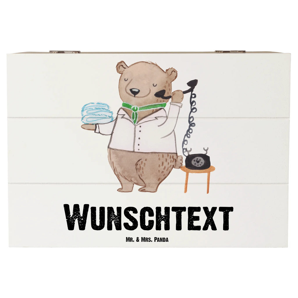 Personalizowane drewniane pudełko pracownica hotelu Serce Zawód, Wykształcenie, Jubileusz, Pożegnanie, Emerytura, Kolega, Koleżanka, Prezent, Dawać, Pracownik, Współpracownik, Firma, Dziękuję, Dziękuję bardzo