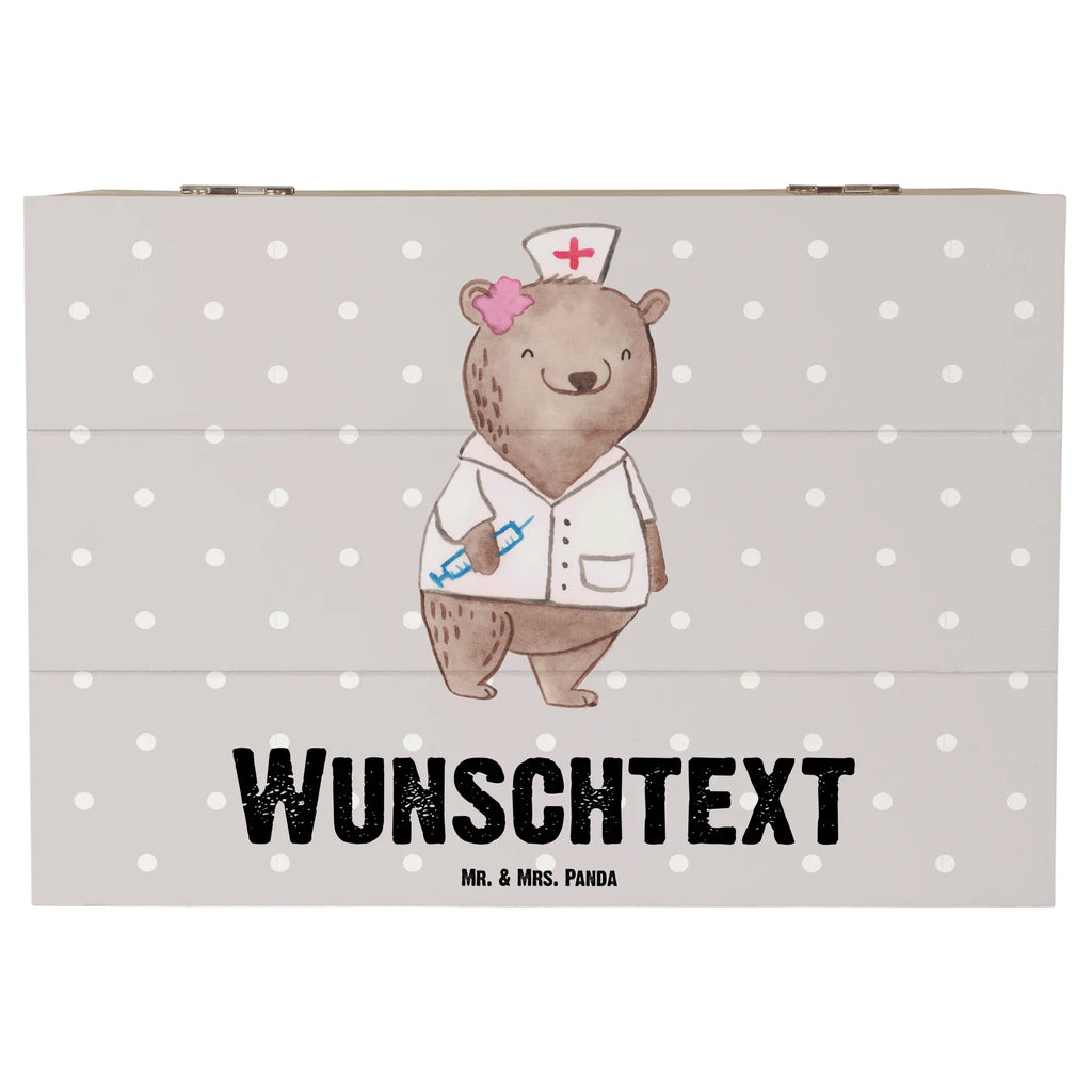 Personalizowane drewniane pudełko medyczna asystentka Serce Zawód, Wykształcenie, Jubileusz, Pożegnanie, Emerytura, Kolega, Koleżanka, Prezent, Dawać, Pracownik, Współpracownik, Firma, Dziękuję, Dziękuję bardzo
