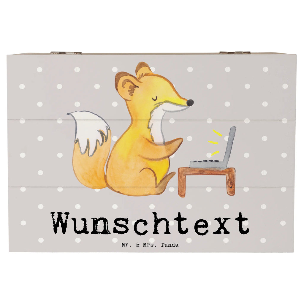 Personalizowane drewniane pudełko Programistka serce Zawód, Wykształcenie, Jubileusz, Pożegnanie, Emerytura, Kolega, Koleżanka, Prezent, Dawać, Pracownik, Współpracownik, Firma, Dziękuję, Dziękuję bardzo