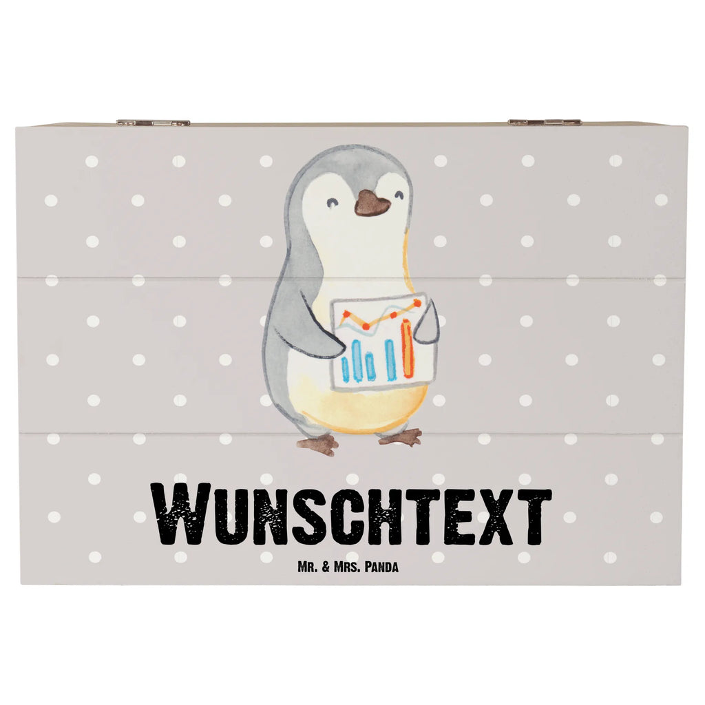 Personalizowane drewniane pudełko analityk gospodarczy serce Zawód, Wykształcenie, Jubileusz, Pożegnanie, Emerytura, Kolega, Koleżanka, Prezent, Dawać, Pracownik, Współpracownik, Firma, Dziękuję, Dziękuję bardzo
