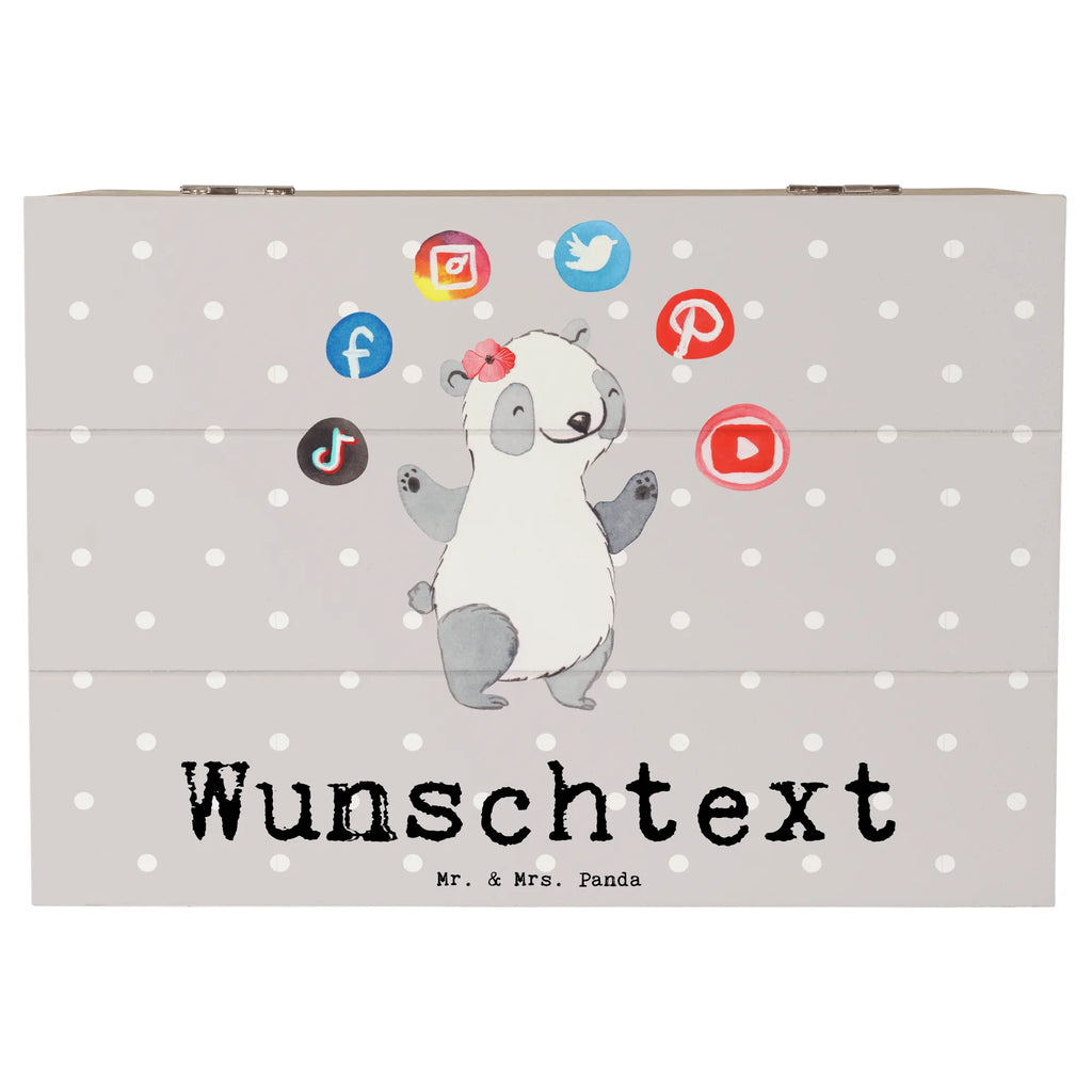 Personalised wooden chest Influencer heart gift, gift idea, best, farewell gift, passing exam, anniversary, retirement, promotion, job start, sayings, funny, profession